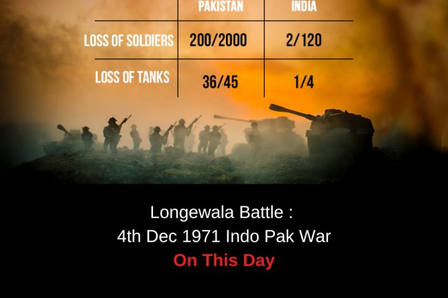On This Day : December 4 1915 | Longewala Battle